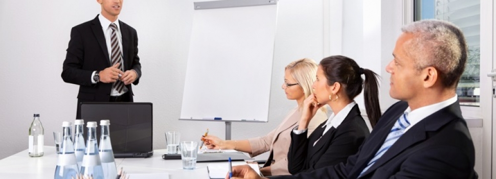 Директор на тренинге